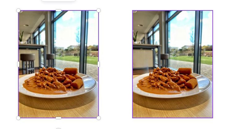 Canva: Bildelement entfernen