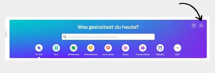 Canva: PDF bearbeiten
