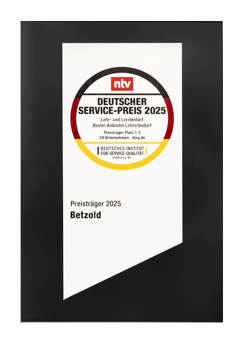 Deutscher Service-Preis 2025 Urkunde Deutscher Service-Preis 2025