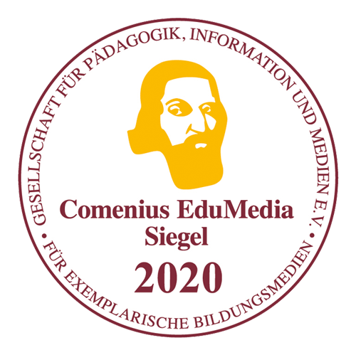 Comenius EduMedia Siegel 2020 Auszeichnung Comenius EduMedia Siegel 2020