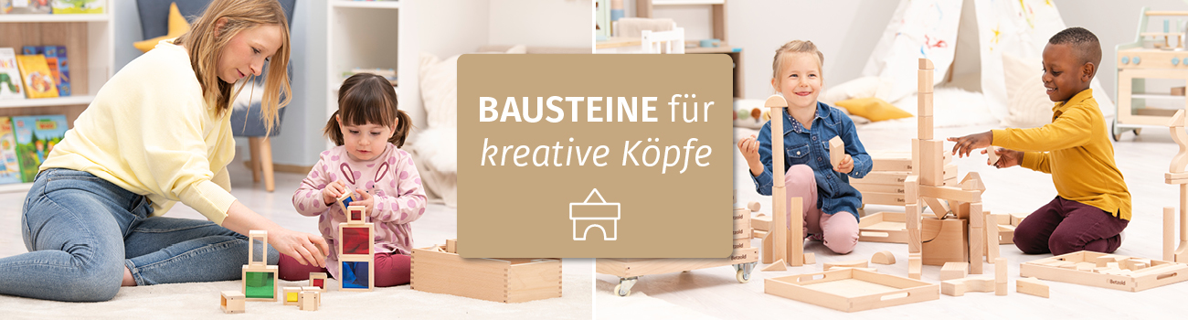 Bauen und staunen: Bausteine für kreative Köpfe