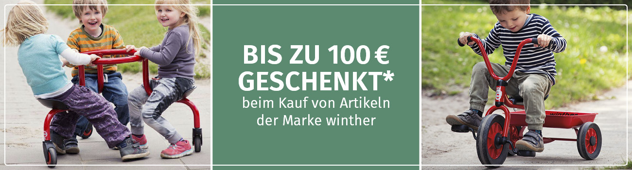 Große winther Aktionswochen: Bis zu 100€ geschenkt*