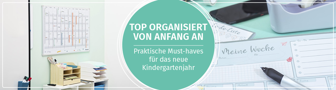 Praktische Must-haves für das neue Kindergartenjahr